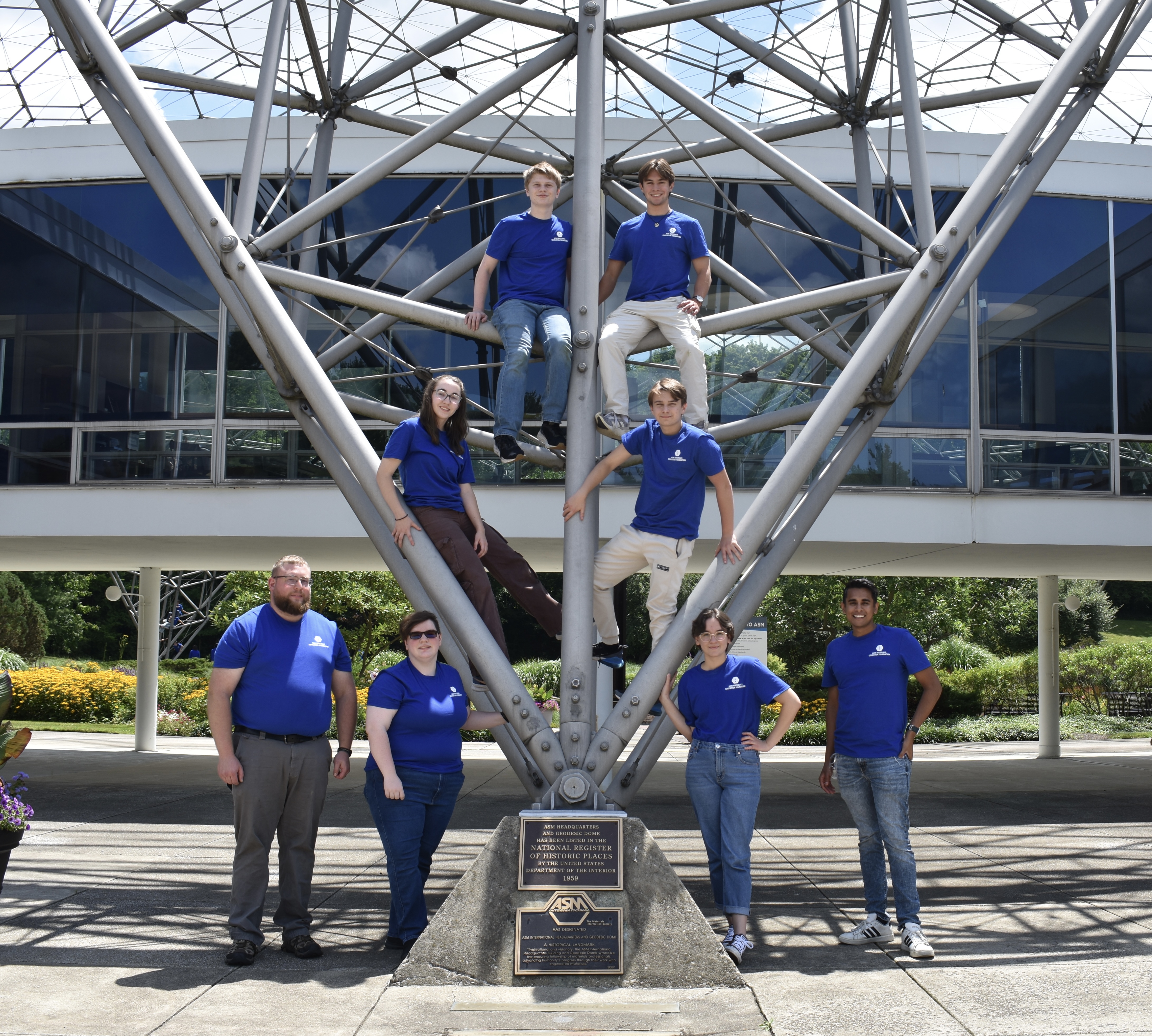 Small Group at Eisenman Camp