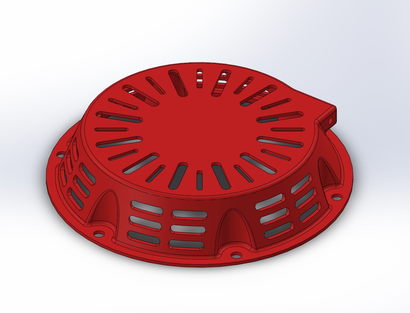 Vented Cover Component